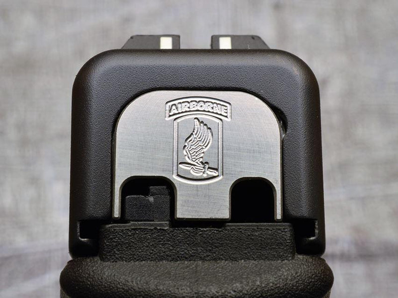 Load image into Gallery viewer, Milspin ARMY Glock Slide Back Plates (Most Popular)
