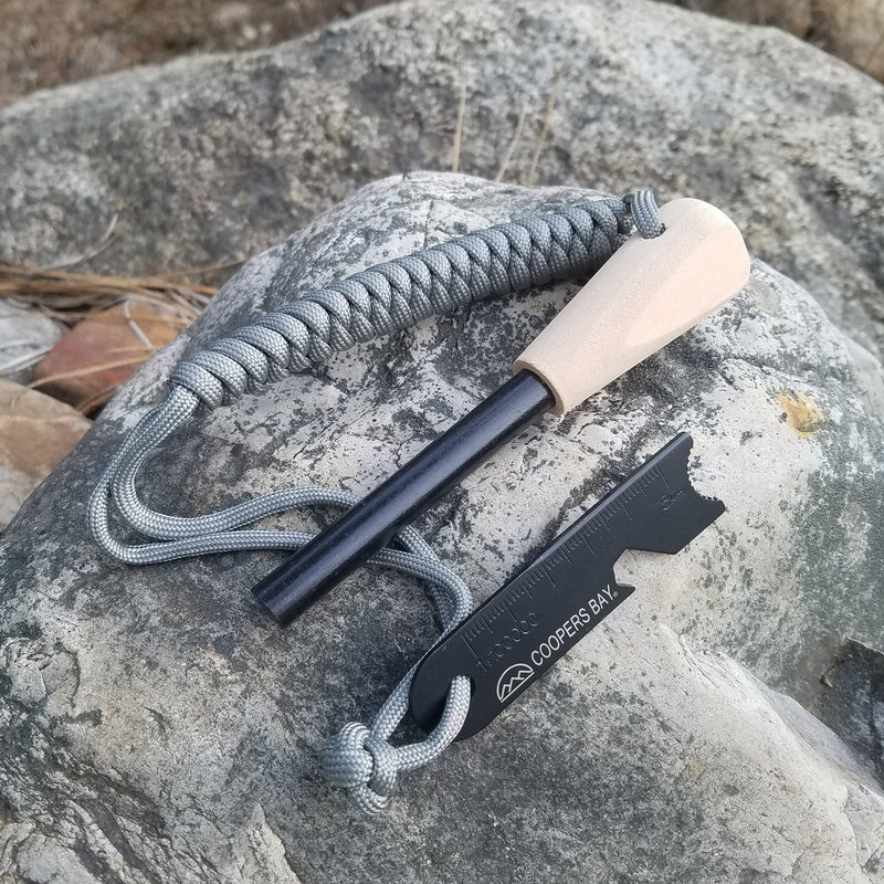 Load image into Gallery viewer, FireStorm™ Complete Ferro Rod Fire Starter Kit
