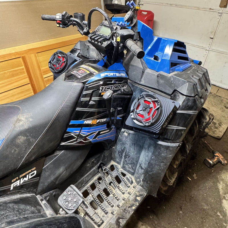 Load image into Gallery viewer, Polaris Sportsman Waterproof Fender Speaker Pods
