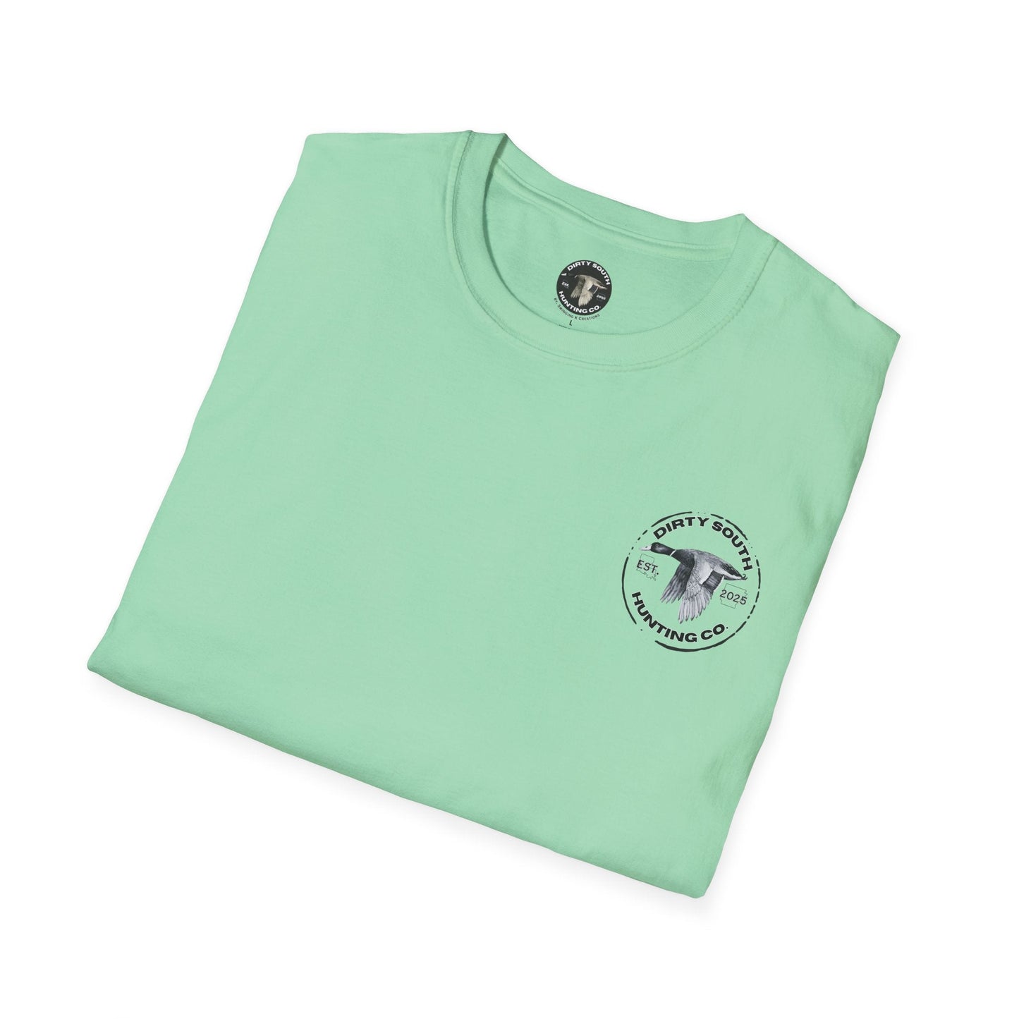 Dirty South Hunting Co. Retriever T-Shirt – Hunting Dog & Duck Graphic Tee – Outdoor Lifestyle Shirt for Hunters-Duck Hunting