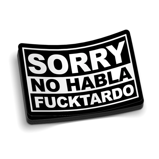 F*cktardo Hard Hat Decal