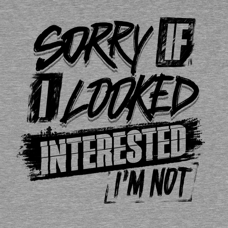 Load image into Gallery viewer, Sorry If I Looked Interested - Safety Yellow T-Shirt
