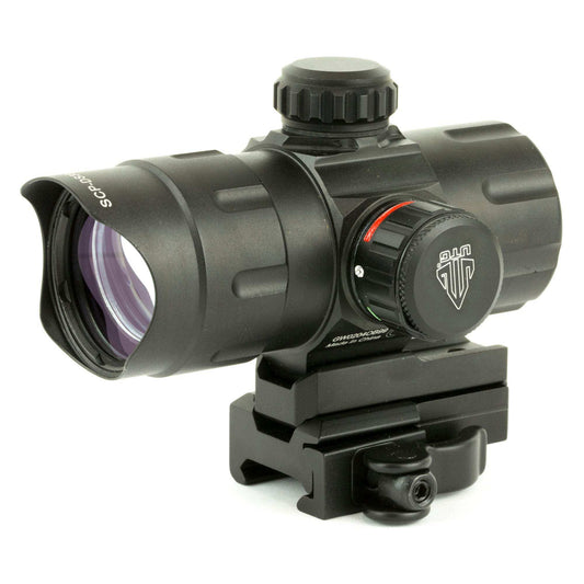 Utg 4.2" Ita T-dot W/qd Mount Rd/grn - Skoutley Outdoors LLC