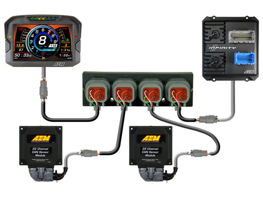 AEM Electronics 4 Port AEMnet CAN Hub