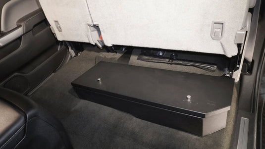 Tuffy Underseat Lockbox 2/3 Length W/ Keyed Lock For Chevrolet Silverado & Gmc Sierra