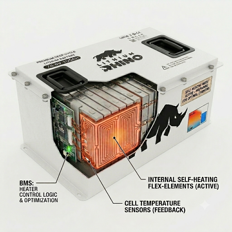Load image into Gallery viewer, 48V 170Ah Lithium Rhino 300a BMS Conversion Kit
