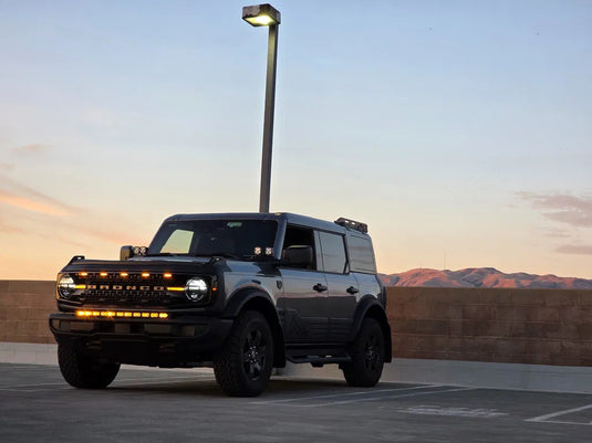 2021+ Ford Bronco Standard Bumper 40in Light Bar PRO