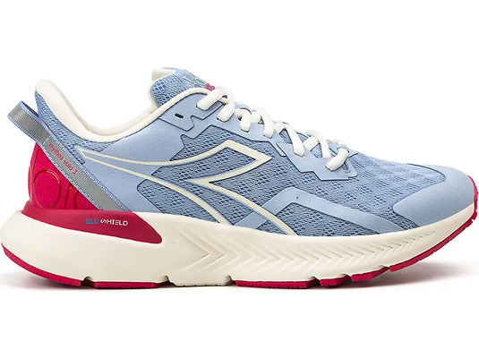Women's Diadora Mythos Blushield Volo 3, Kentucky Blue/Whisper White, 8.5 B Medium - Skoutley Outdoors LLC
