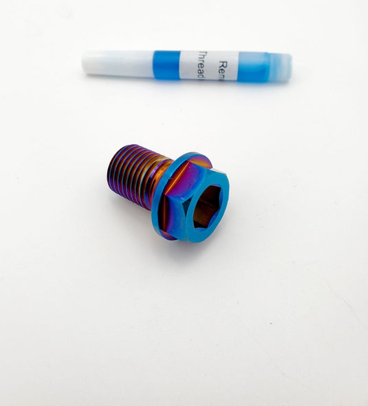 Stark Varg titanium front sprocket bolt - Warp 9