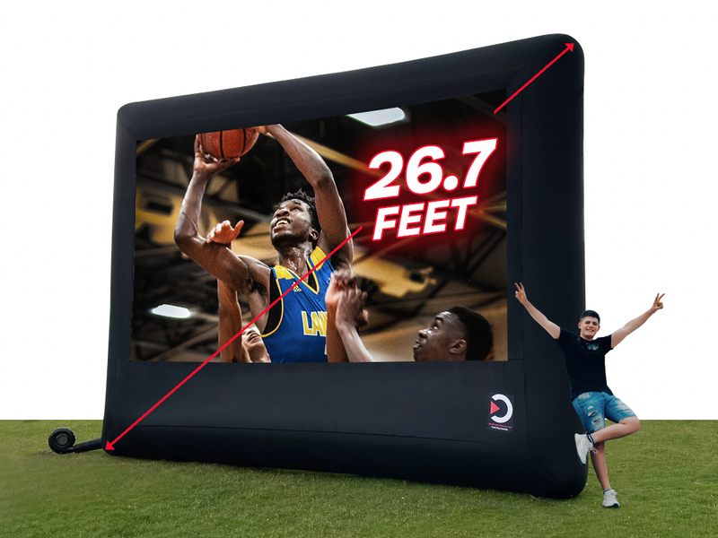 Load image into Gallery viewer, Elite Outdoor Movies 17' Nano Outdoor Cinema System
