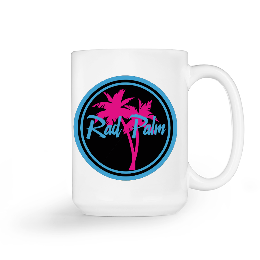 Rad Palm Logo 15 oz Mug