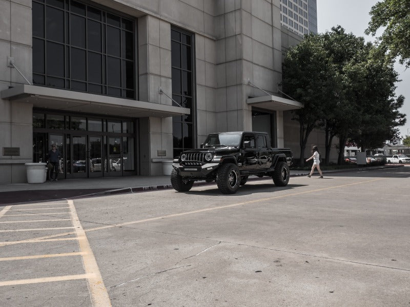 Load image into Gallery viewer, Road Armor 18-20 Jeep Wrangler JL SPARTAN Bolt-On Front Bumper Skid Plate Guard - Tex Blk

