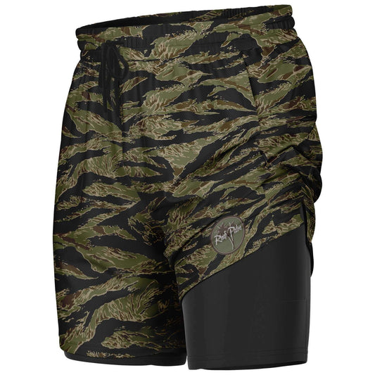 Rad Palm Tiger Stripe 2 in 1 Shorts