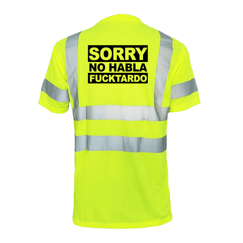 Load image into Gallery viewer, F*cktardo - Reflective Safety T-Shirt
