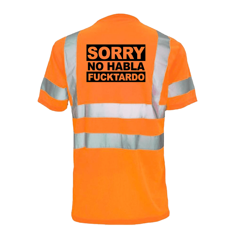 Load image into Gallery viewer, F*cktardo - Reflective Safety T-Shirt
