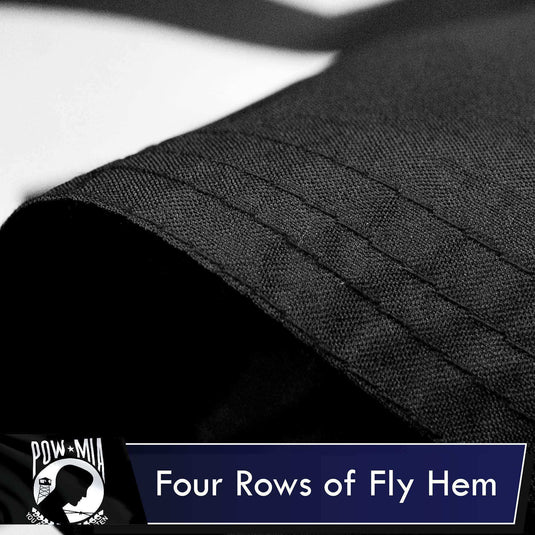 Combo Pack: USA American Flag 3x5 Ft 75D Printed Stars & POW|MIA Flag 3x5 Ft 75D Printed - Skoutley Outdoors LLC