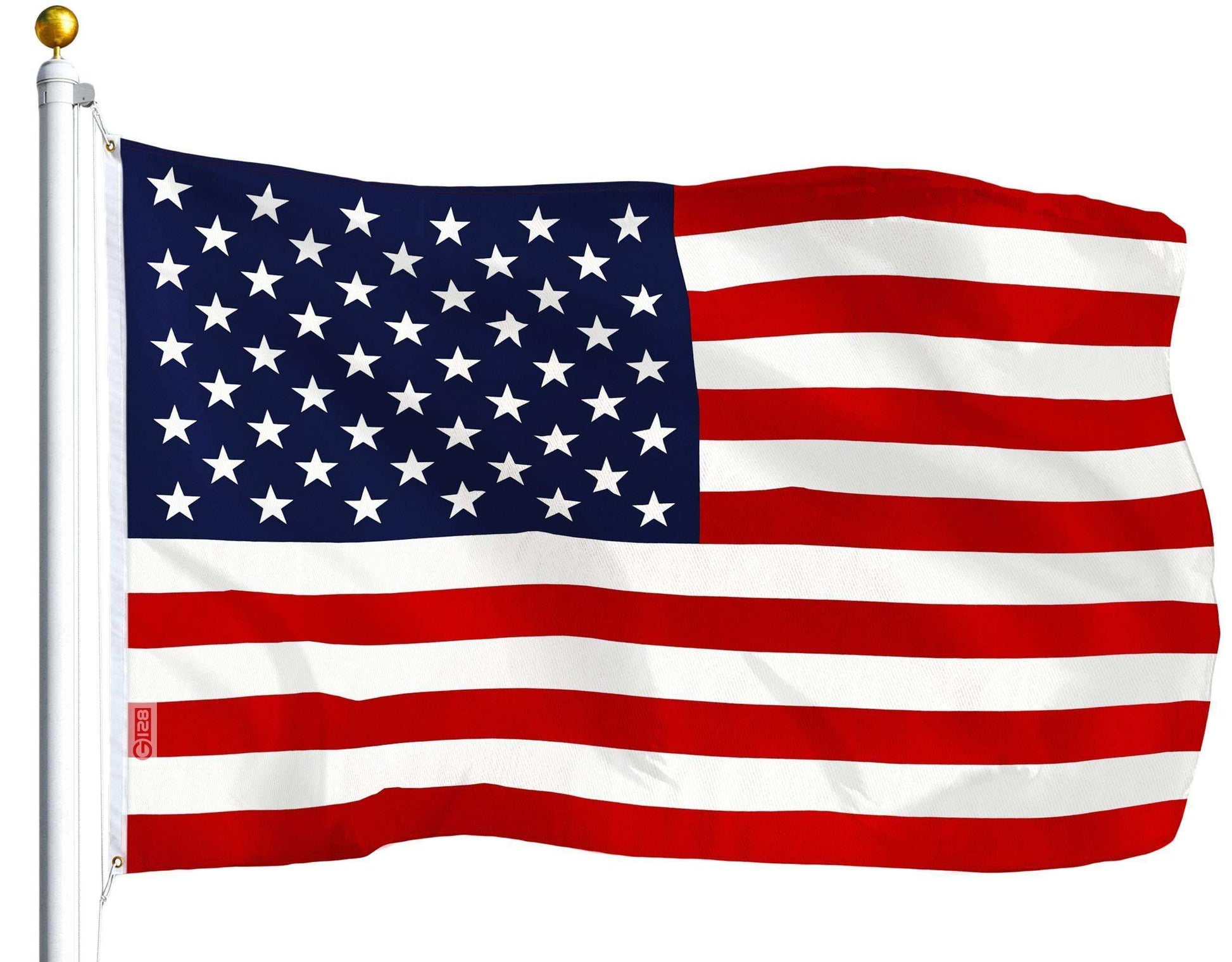 Combo Pack: USA American Flag 3x5 Ft 75D Printed Stars & POW|MIA Flag 3x5 Ft 75D Printed - Skoutley Outdoors LLC