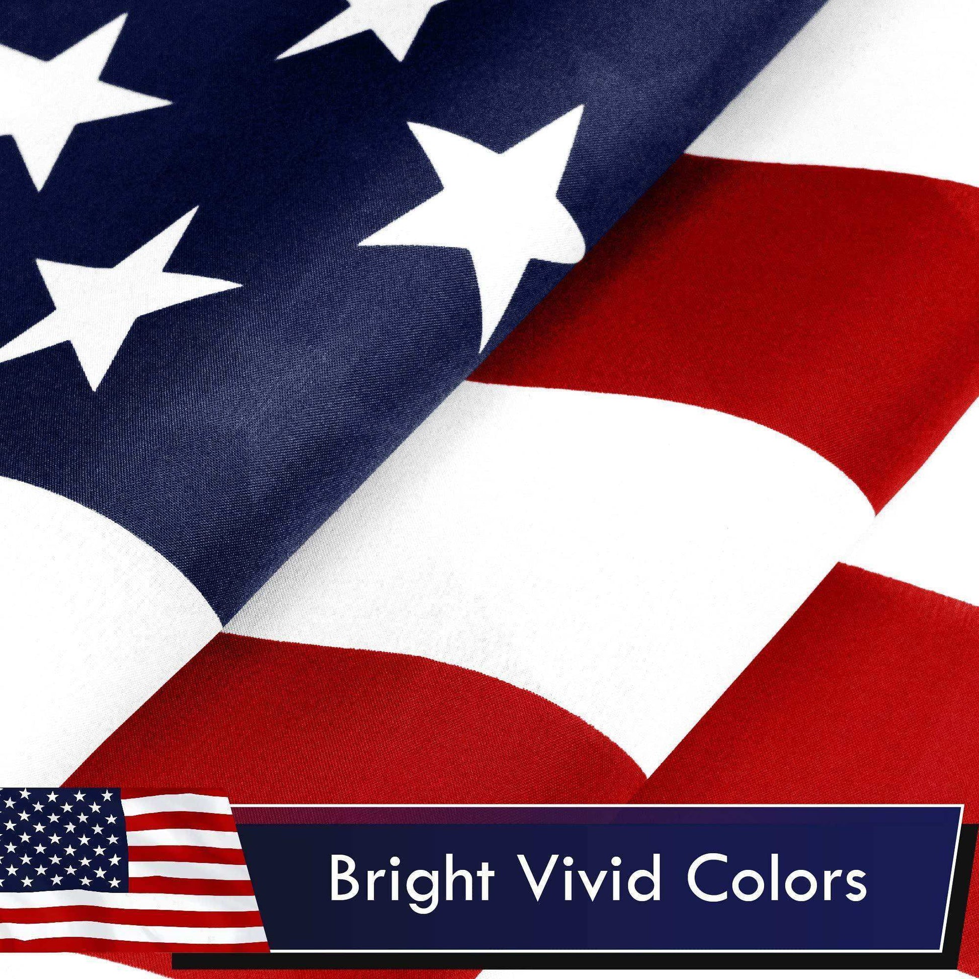 Combo Pack: USA American Flag 3x5 Ft 75D Printed Stars & POW|MIA Flag 3x5 Ft 75D Printed - Skoutley Outdoors LLC