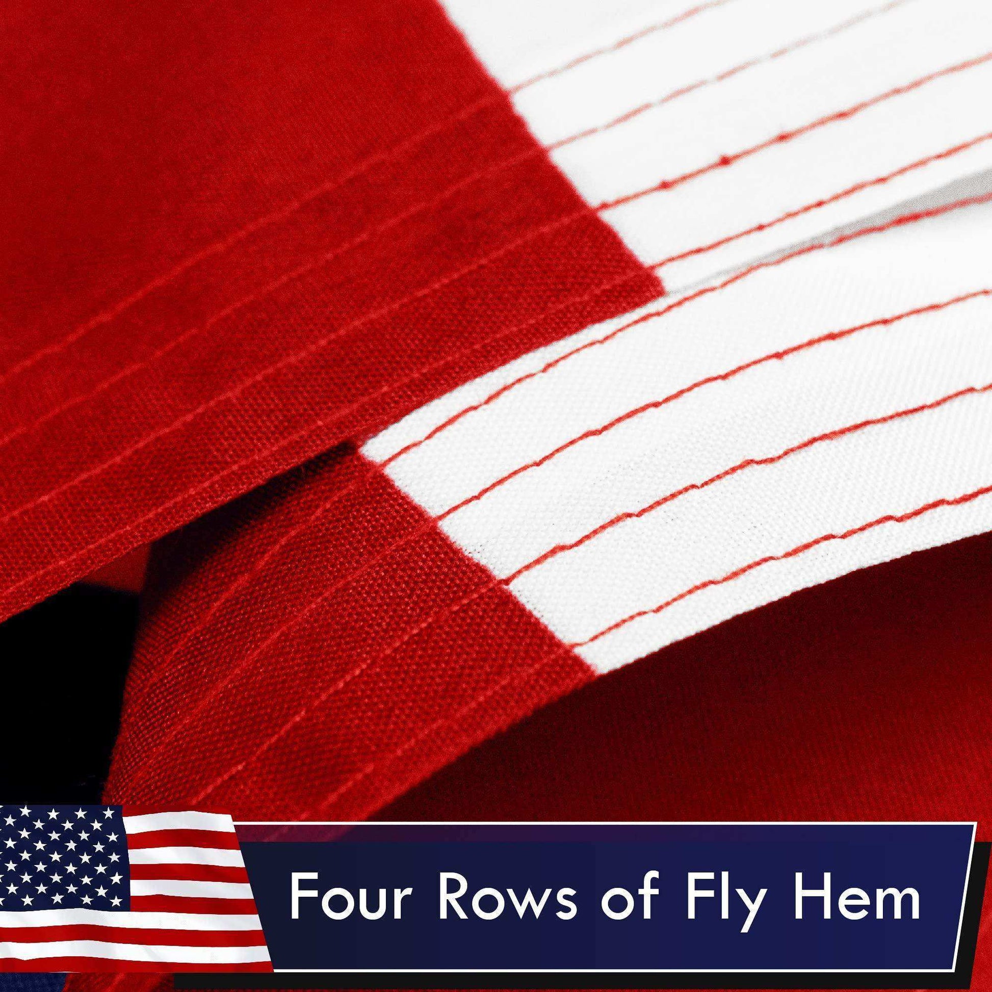 Combo Pack: USA American Flag 3x5 Ft 75D Printed Stars & POW|MIA Flag 3x5 Ft 75D Printed - Skoutley Outdoors LLC