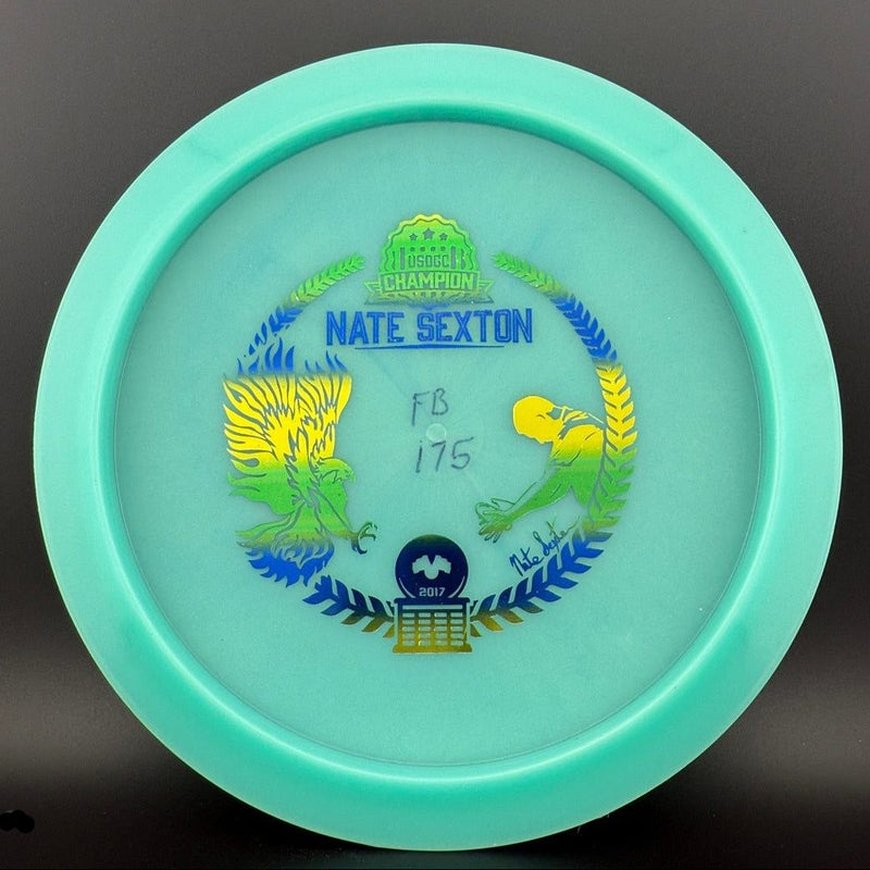 Load image into Gallery viewer, 2017 Glow Champion Firebird (Penned) - Nate Sexton Bottom Stamp
