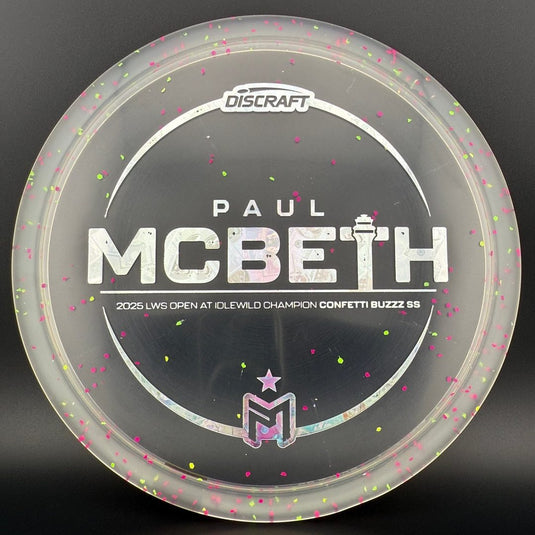 Confetti Z Buzzz SS - Paul McBeth 2025 LWS Open