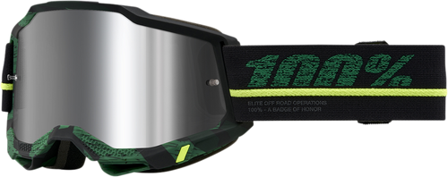 100% Accuri 2 Goggles - Overlord - Silver 50014-00011