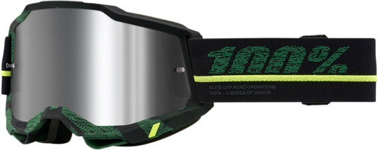 100% Accuri 2 Goggles - Overlord - Silver 50014-00011