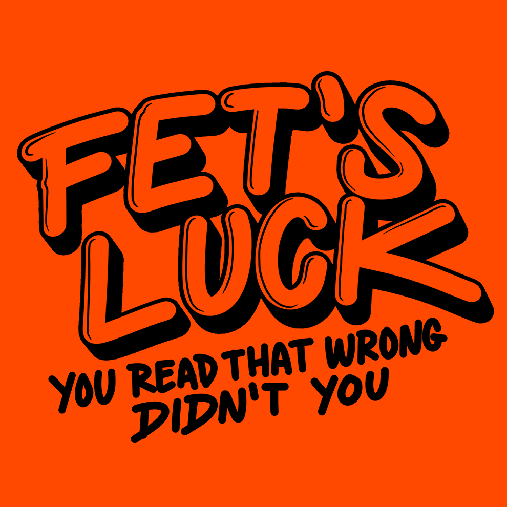 Fets Luck - Hi Vis Hoodie