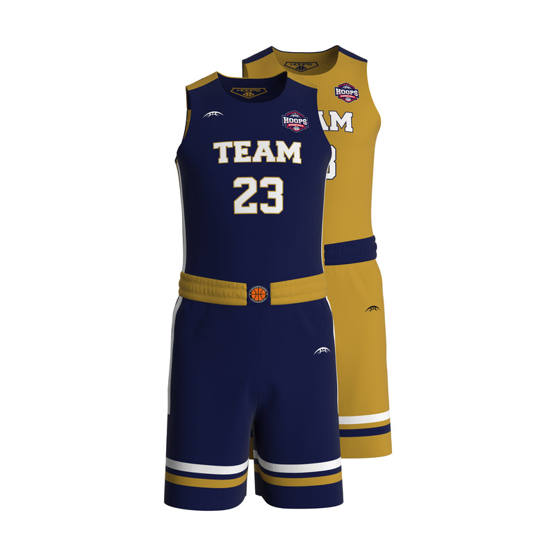 Load image into Gallery viewer, Custom All-Star Reversible Basketball Uniform  - 183 Bend

