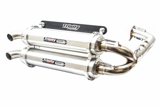 Trinity Racing Full Exhaust System RZR (Turbo / Turbo S)