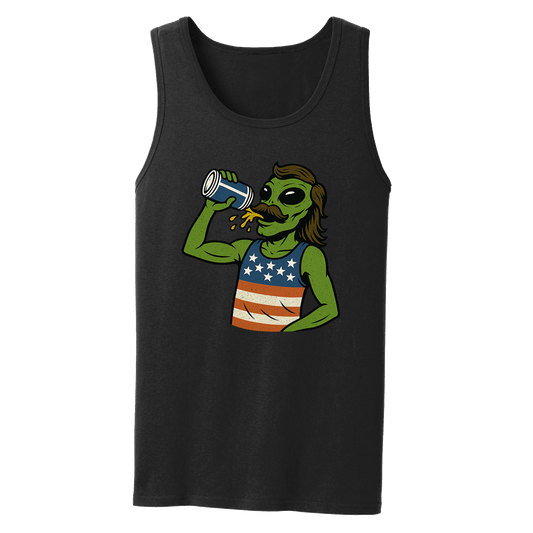 Drunk Alien - Full Color Summer Tank Top
