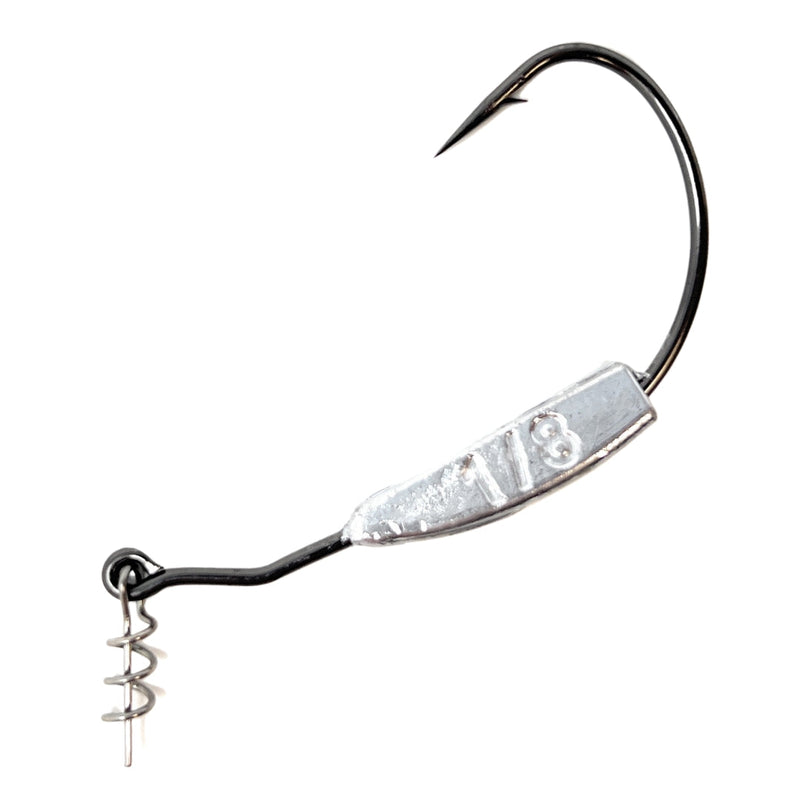 Load image into Gallery viewer, Reaction Tackle Lead Weighted Swimbait Hooks (10-PACK)
