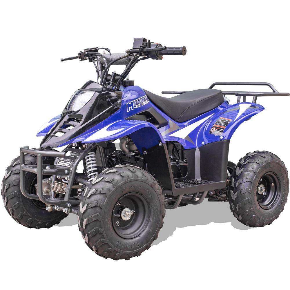 Mototec Rex 110cc 4-stroke Kids Gas Atv Blue - Skoutley Outdoors LLC