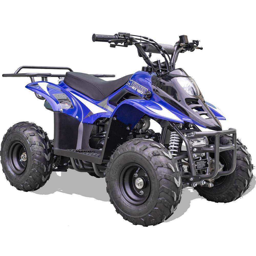 Mototec Rex 110cc 4-stroke Kids Gas Atv Blue - Skoutley Outdoors LLC
