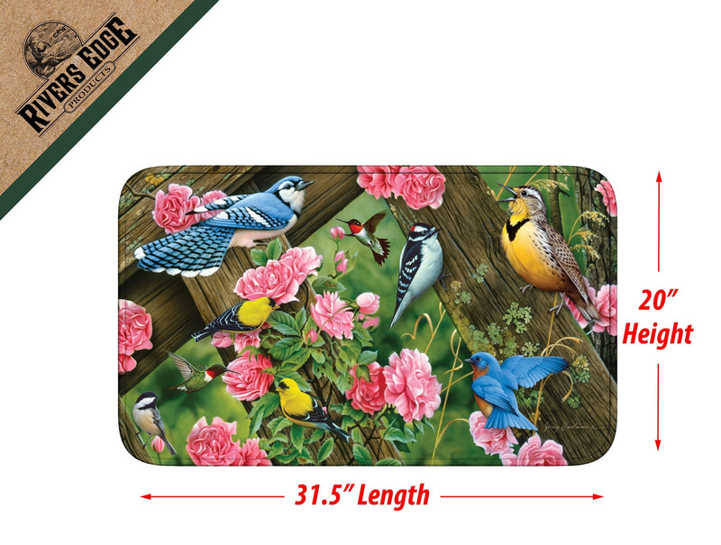 Load image into Gallery viewer, Memory Foam Mat-Song Birds
