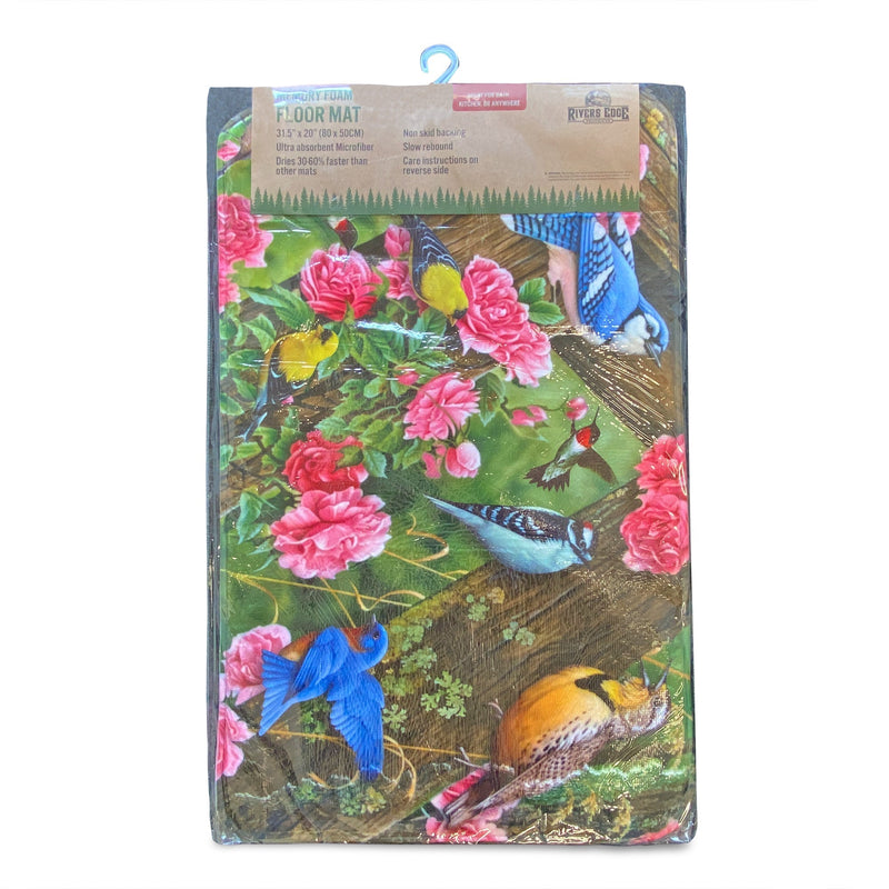 Load image into Gallery viewer, Memory Foam Mat-Song Birds
