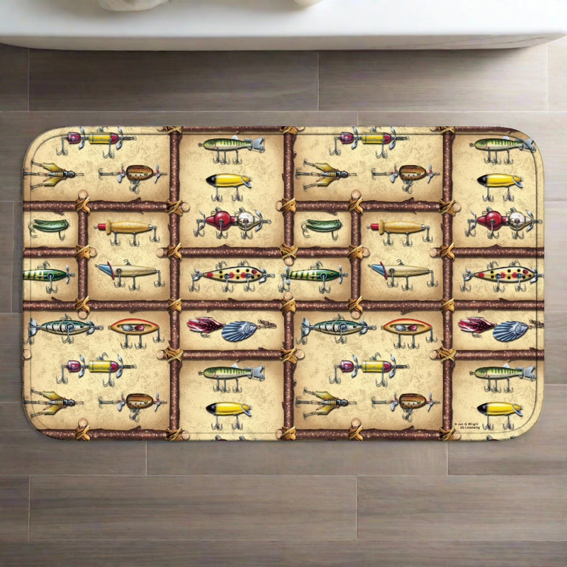 Load image into Gallery viewer, Memory Foam Mat-Antique Lure
