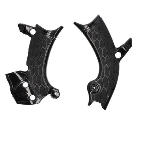 Acerbis 23+ Yamaha YZ450F Frame Guards- X-Grip - Black 2981440001