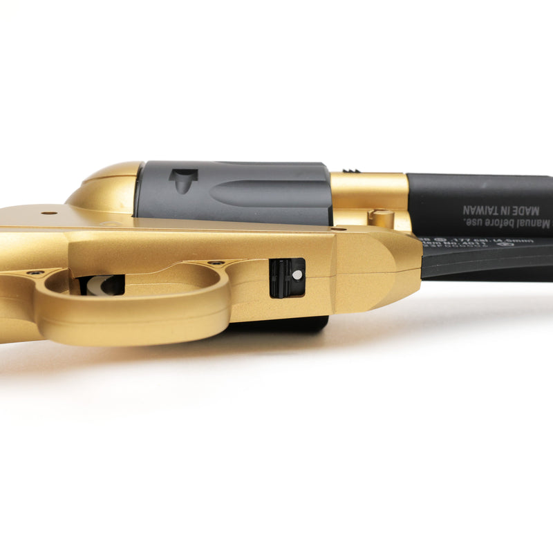 Load image into Gallery viewer, 1858 CO2 Pistol Kit - Black &amp; Gold
