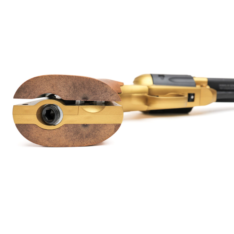 Load image into Gallery viewer, 1858 CO2 Pistol Kit - Black &amp; Gold
