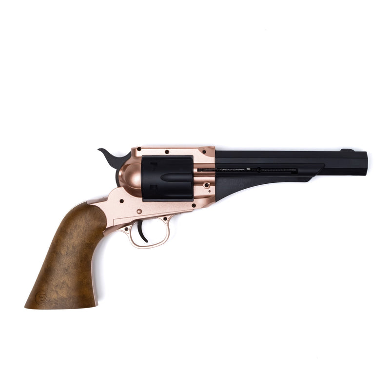 Load image into Gallery viewer, 1858 CO2 Pistol Kit - Black &amp; Rose Gold
