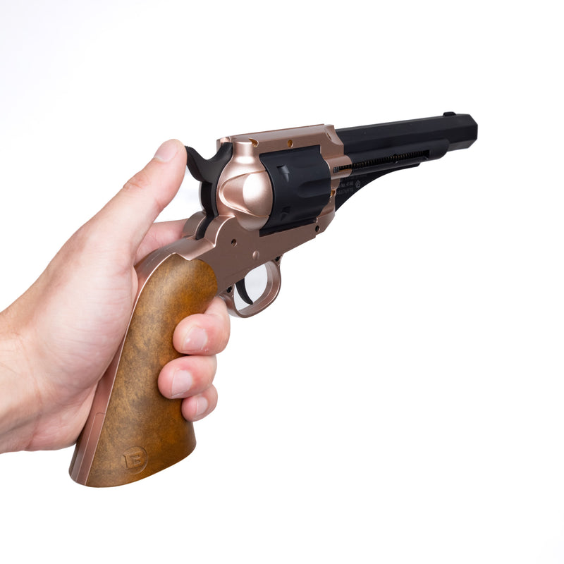 Load image into Gallery viewer, 1858 CO2 Pistol Kit - Black &amp; Rose Gold
