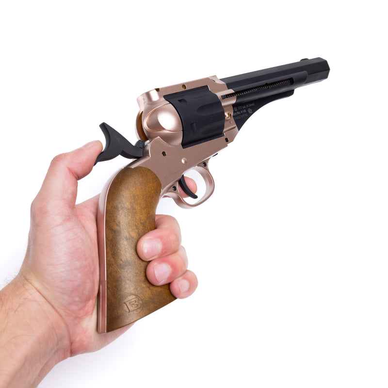 Load image into Gallery viewer, 1858 CO2 Pistol Kit - Black &amp; Rose Gold
