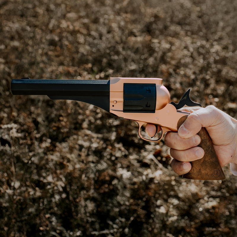 Load image into Gallery viewer, 1858 CO2 Pistol Kit - Black &amp; Rose Gold
