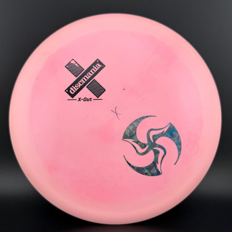 Load image into Gallery viewer, Swirly S-Line PD2 X-Out - Huk Lab Mini Tri-Fly
