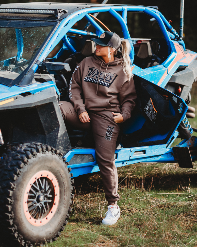 Load image into Gallery viewer, Off the Wall Heavy Weight Hoodie - Brown
