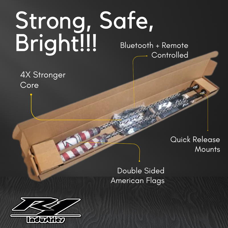 Load image into Gallery viewer, R1 Extreme LED Light Whips (Pair)
