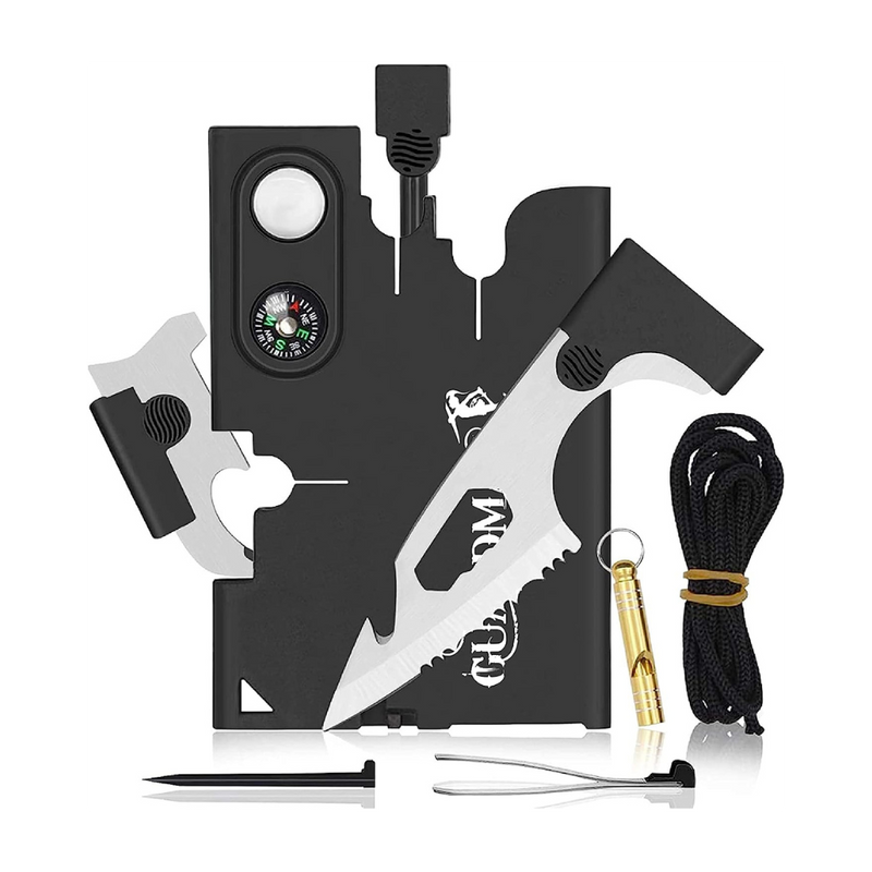 Load image into Gallery viewer, 18 in 1 SOS Survival Card
