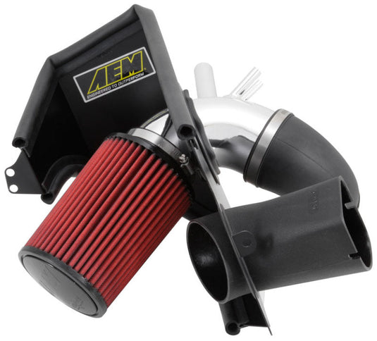 AEM Induction AEM 2013 Hyundai Genesis Coupe 2.0L L4 Polished Cold Air Intake 21-728P