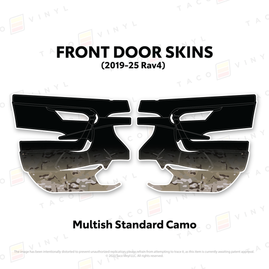 2019-25 Rav4 Door Skins